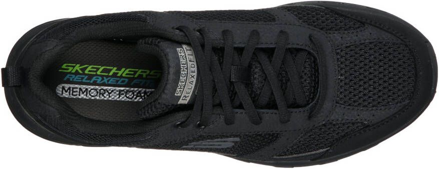 Skechers Sneakers OAK CANYON-VERKETTA met relaxed fit-uitrusting vrijetijdsschoen lage schoen veterschoen