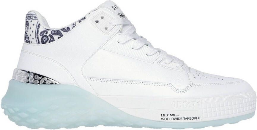 Skechers Sneakers SIZZLE-SNOOP SIZZLE BUCKETS veterschoenen vrijetijdsschoen midcut met air-cooled memory foam