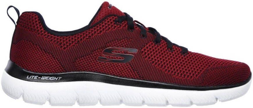 Skechers Sneakers Summits met gepolsterde schaprand vrijetijdsschoen lage schoen veterschoen
