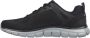 Skechers Track-Broader 232698-BKCC Mannen Zwart Sneakers Sportschoenen - Thumbnail 10