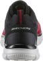 Skechers Sport Heren Track Broader Sneakers Heren Rood-Zwart 232698 RDBK - Thumbnail 6