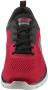 Skechers Sport Heren Track Broader Sneakers Heren Rood-Zwart 232698 RDBK - Thumbnail 8