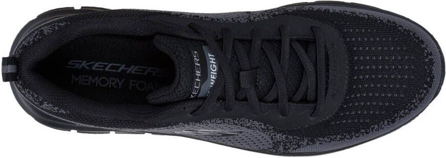 Skechers Sneakers TRACK-GLENDOR Trainingsschoenen veterschoenen vrijetijdsschoen met memory foam