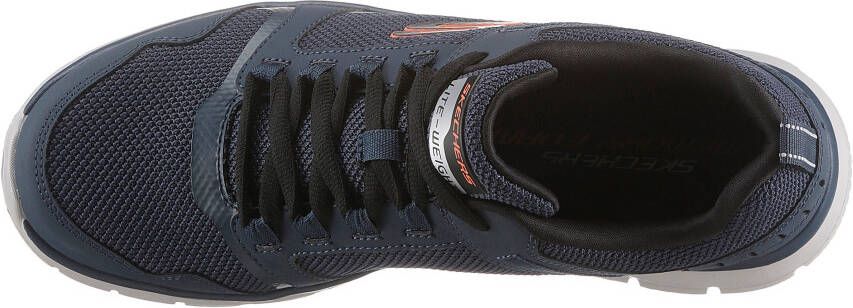Skechers Sneakers TRACK-KNOCKHILL met gepolsterde binnenzool vrijetijdsschoen lage schoen veterschoen