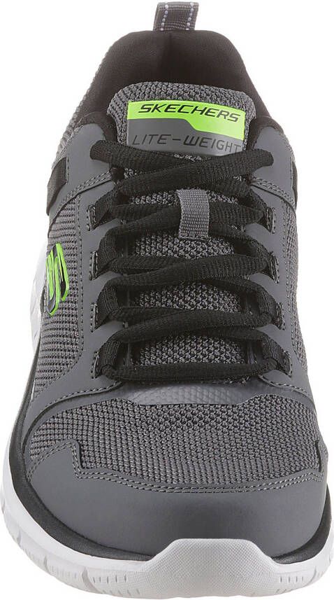 Skechers Sneakers TRACK-KNOCKHILL met gepolsterde binnenzool vrijetijdsschoen lage schoen veterschoen
