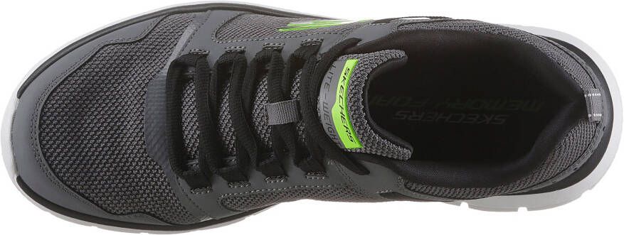 Skechers Sneakers TRACK-KNOCKHILL met gepolsterde binnenzool vrijetijdsschoen lage schoen veterschoen
