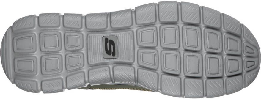 Skechers Sneakers TRACK-KNOCKHILL met gepolsterde binnenzool vrijetijdsschoen lage schoen veterschoen