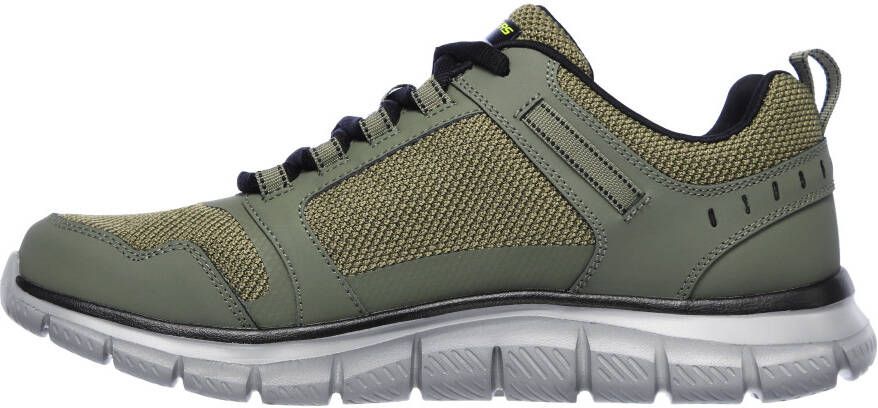 Skechers Sneakers TRACK-KNOCKHILL met gepolsterde binnenzool vrijetijdsschoen lage schoen veterschoen