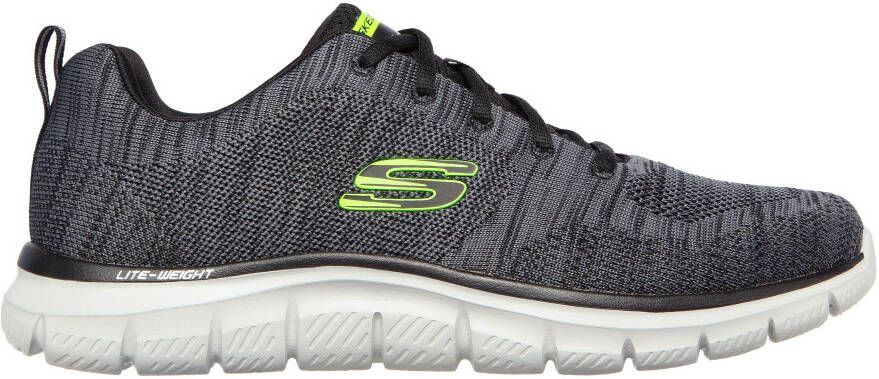 Skechers Sneakers TRACK Vrijetijdsschoen lage schoen veterschoen met gewatteerde binnenzool
