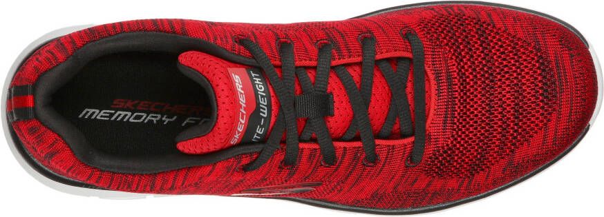 Skechers Sneakers TRACK Vrijetijdsschoen lage schoen veterschoen met gewatteerde binnenzool