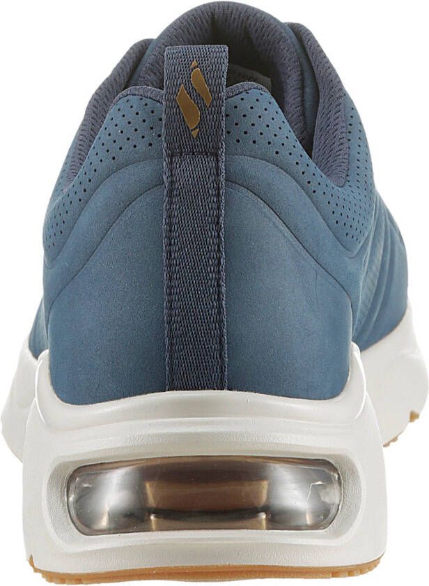 Skechers Sneakers TRES-AIR UNO freizeitschoen lage schoen veterschoen met skech-air -luchtkussens