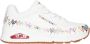 Skechers Uno Love All Around dames sneaker Wit - Thumbnail 7