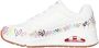 Skechers Uno Love All Around dames sneaker Wit - Thumbnail 8