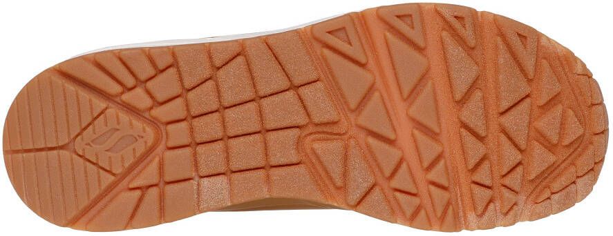 Skechers Sneakers Uno wedge sneaker high top sneaker veterschoen met luchtkussen sleehak
