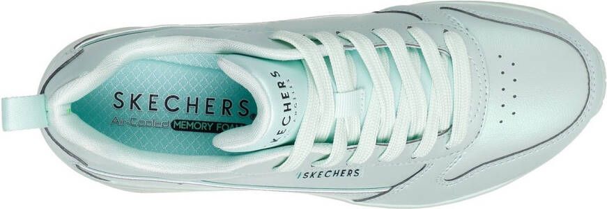 Skechers Sneakers UNO-GALACTIC GAL Vrijetijdsschoen sleehak sneaker veterschoen met Skech Air uitrusting