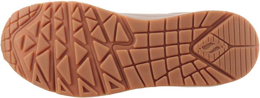 Skechers Sneakers UNO GOLDEN AIR Vrijetijdsschoen lage schoen veterschoen met metallic inzet