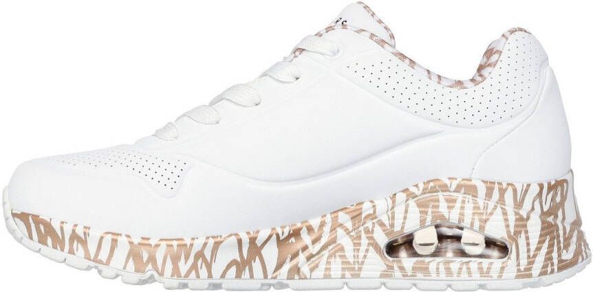 Skechers Sneakers UNO LOVING LOVE Vrijetijdsschoen lage schoen veterschoen met luchtkamerzool