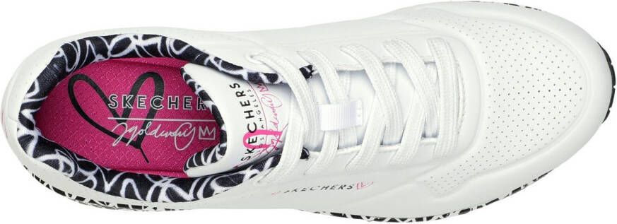 Skechers Sneakers UNO LOVING LOVE Vrijetijdsschoen lage schoen veterschoen met luchtkamerzool