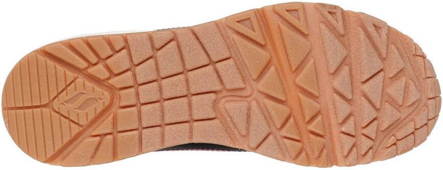 Skechers Sneakers UNO-LUXURIOUS STITCHES wedge sneaker plateau sneaker met skech-air functie