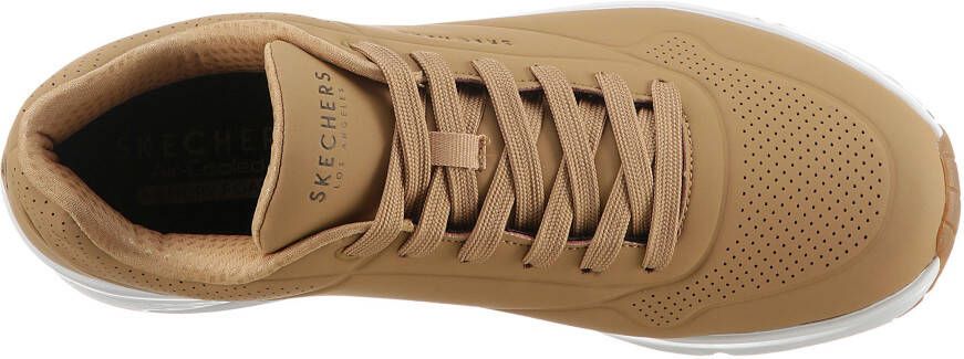Skechers Sneakers UNO-STAND ON AIR in sportief ontwerp vrijetijdsschoen lage schoen veterschoen