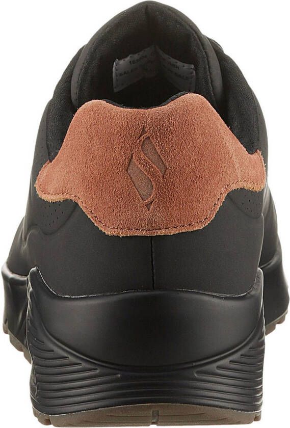 Skechers Sneakers UNO-SUITED ON AIR vrijetijdsschoen lage schoen veterschoen met modieuze sleehak - Foto 16
