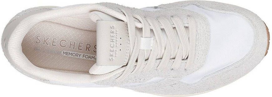 Skechers Sneakers UNO-VINTAGE DAYZ Sleehak sneaker plateausneaker veterschoen in vintage-look