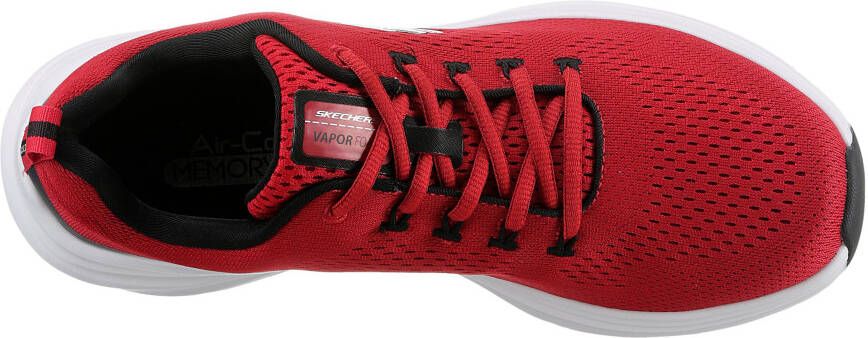 Skechers Sneakers VAPOR FOAM in contrastlook vrijetijdsschoen lage schoen veterschoen