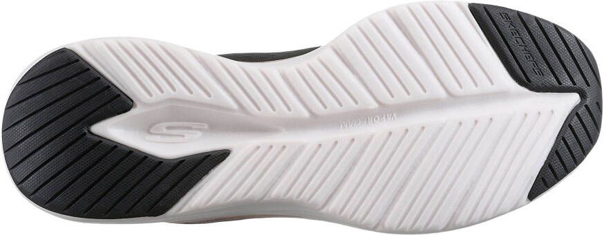 Skechers Sneakers VAPOR FOAM-MIDNIGHT GLIMMER in vegan verwerking vrijetijdsschoen lage schoen veterschoen