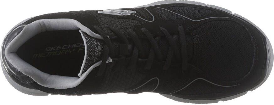 Skechers Sneakers Verse met memory foam-uitrusting vrijetijdsschoen lage schoen veterschoen