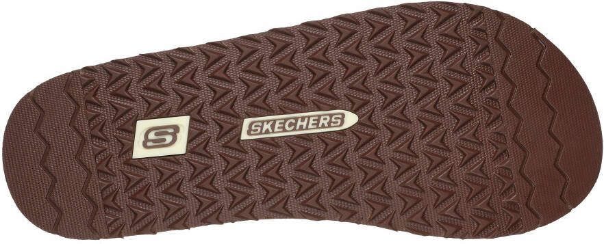Skechers Teenslippers TANTRIC-COPANO zomerschoen slippers poolslides badschoen met luxe foam