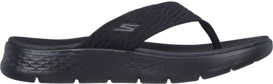 Skechers Teenslippers GO WALK FLEX SANDAL-SPLENDOR-X zomerschoen slippers poolslides met goga mat voetbed