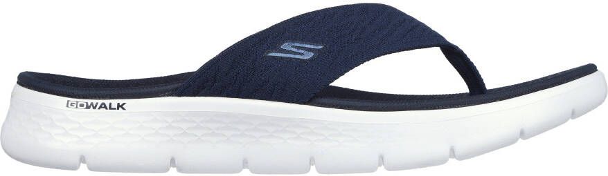 Skechers Teenslippers GO WALK FLEX SANDAL-SPLENDOR-X zomerschoen slippers poolslides met goga mat voetbed