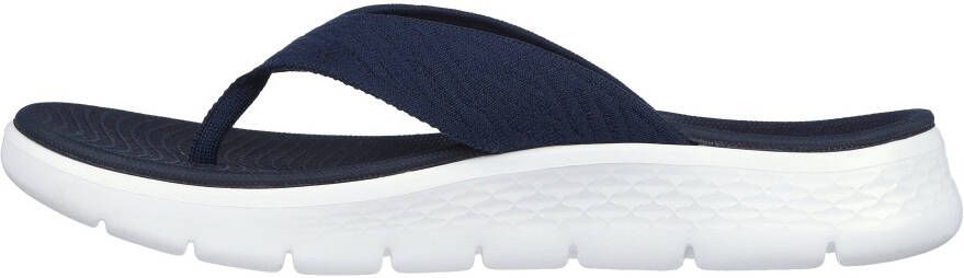Skechers Teenslippers GO WALK FLEX SANDAL-SPLENDOR-X zomerschoen slippers poolslides met goga mat voetbed