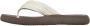 Skechers Asana Hidden Valley Dames Slippers Naturel - Thumbnail 6