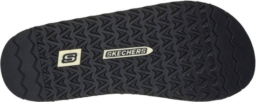 Skechers Teenslippers TANTRIC-COPANO zomerschoen slippers poolslides badschoen met luxe foam
