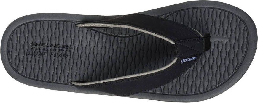 Skechers Teenslippers TANTRIC-COPANO zomerschoen slippers poolslides badschoen met luxe foam