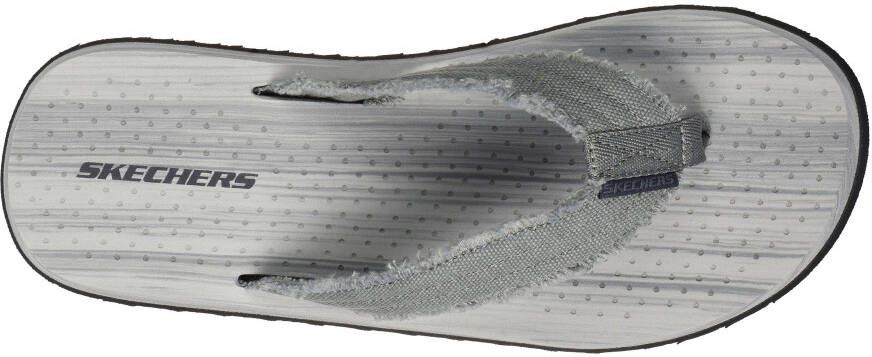 Skechers Teenslippers TANTRIC-FRITZ zomerschoen slippers poolslides zwemschip met zachte tussenstuk voor de tenen