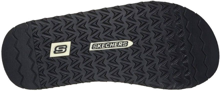 Skechers Teenslippers TANTRIC-FRITZ zomerschoen slippers badschoen zwemschip met zachte tussenstuk voor de tenen