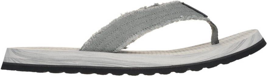 Skechers Teenslippers TANTRIC-FRITZ zomerschoen slippers badschoen zwemschip met zachte tussenstuk voor de tenen
