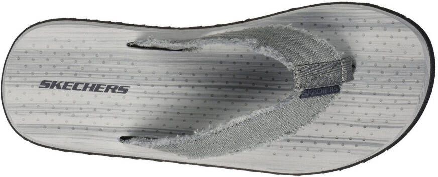 Skechers Teenslippers TANTRIC-FRITZ zomerschoen slippers badschoen zwemschip met zachte tussenstuk voor de tenen