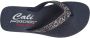 Skechers Vinyasa Wild Daisies Dames Slippers Navy - Thumbnail 6