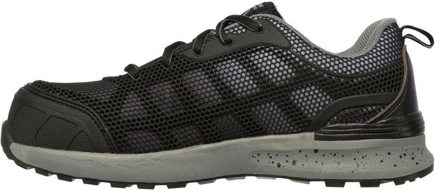 Skechers Veiligheidsschoenen BULKLIN-LYNDALE antislip sterk geprofileerde rubberen loopzool en iso 20345:2011