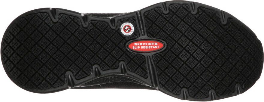 Skechers Werkschoenen ARCH FIT SR Veterschoen voor de horeca onderhoud met slipvaste zool