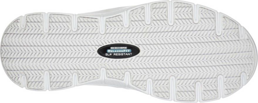 Skechers Werkschoenen FLEX ADVANTAGE SR Slipper voor horeca zorg ziekenhuis met stretchinzet