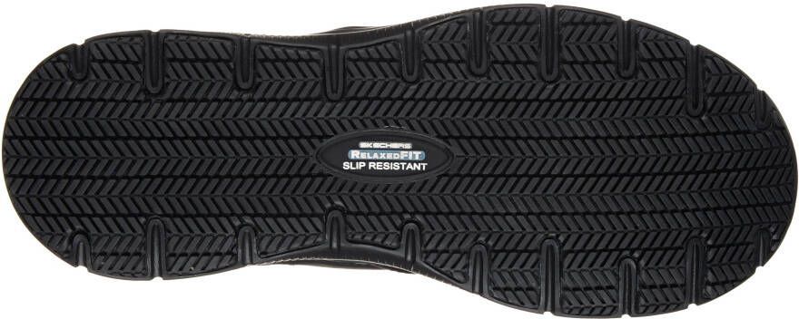 Skechers Werkschoenen FLEX ADVANTAGE SR Slipper voor horeca zorg ziekenhuis met stretchinzet