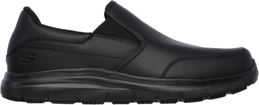 Skechers Werkschoenen FLEX ADVANTAGE SR Slipper voor horeca zorg ziekenhuis met stretchinzet
