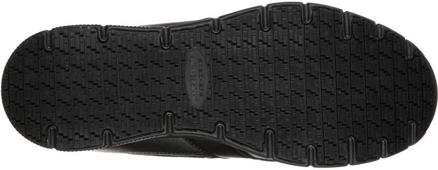 Skechers Werkschoenen Nampa Veterschoen voor de horeca met antislipzool
