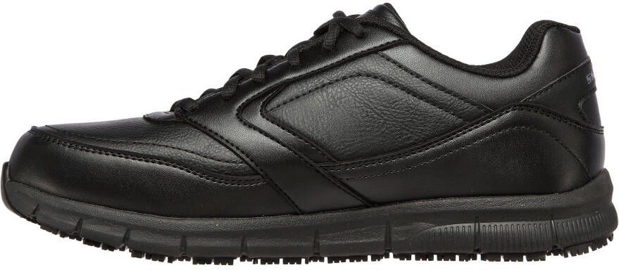 Skechers Werkschoenen Nampa Veterschoen voor de horeca met antislipzool