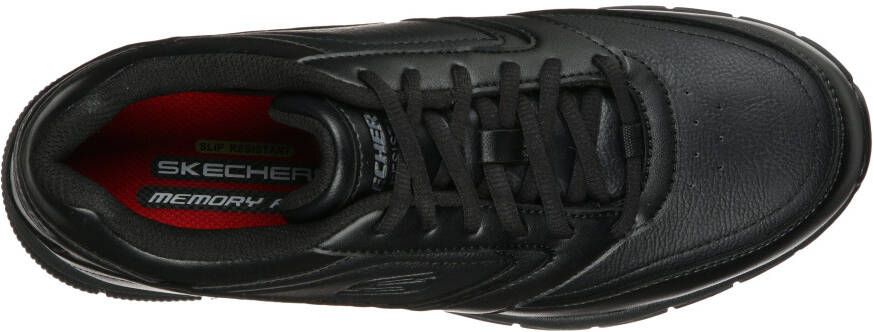 Skechers Werkschoenen Nampa Veterschoen voor de horeca met antislipzool