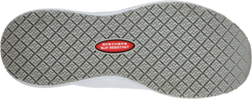 Skechers Werkschoenen SQUAD SR sneakers voor horeca & zorg met gepolsterde schacht